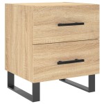 vidaXL Noptiere, 2 buc., stejar sonoma, 40x35x47,5 cm, lemn compozit vidaXL Noptiere, 2 buc., stejar sonoma, 40x35x47,5 cm, lemn compozit