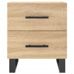 vidaXL Noptiere, 2 buc., stejar sonoma, 40x35x47,5 cm, lemn compozit vidaXL Noptiere, 2 buc., stejar sonoma, 40x35x47,5 cm, lemn compozit