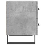 vidaXL Noptieră, gri beton, 40x35x47,5 cm, lemn compozit