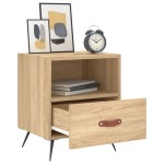 vidaXL Noptiere, 2 buc., stejar sonoma, 40x35x47,5 cm, lemn compozit vidaXL Noptiere, 2 buc., stejar sonoma, 40x35x47,5 cm, lemn compozit