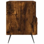 vidaXL Noptiere, 2 buc., stejar fumuriu, 40x35x47,5 cm, lemn compozit vidaXL Noptiere, 2 buc., stejar fumuriu, 40x35x47,5 cm, lemn compozit