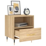 vidaXL Noptiere, 2 buc., stejar sonoma, 40x35x47,5 cm, lemn compozit vidaXL Noptiere, 2 buc., stejar sonoma, 40x35x47,5 cm, lemn compozit