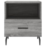 vidaXL Noptiere, 2 buc., gri sonoma, 40x35x47,5 cm, lemn compozit