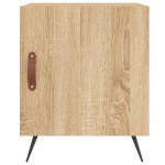 vidaXL Noptiere, 2 buc., stejar sonoma, 40x40x50 cm, lemn compozit vidaXL Noptiere, 2 buc., stejar sonoma, 40x40x50 cm, lemn compozit