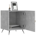 vidaXL Noptiere, 2 buc., gri beton, 40x40x50 cm, lemn compozit vidaXL Noptiere, 2 buc., gri beton, 40x40x50 cm, lemn compozit