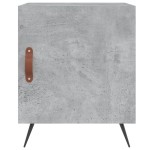 vidaXL Noptiere, 2 buc., gri beton, 40x40x50 cm, lemn compozit vidaXL Noptiere, 2 buc., gri beton, 40x40x50 cm, lemn compozit