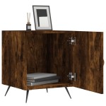 vidaXL Noptiere, 2 buc., stejar fumuriu, 40x40x50 cm, lemn compozit vidaXL Noptiere, 2 buc., stejar fumuriu, 40x40x50 cm, lemn compozit