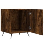 vidaXL Noptiere, 2 buc., stejar fumuriu, 40x40x50 cm, lemn compozit vidaXL Noptiere, 2 buc., stejar fumuriu, 40x40x50 cm, lemn compozit