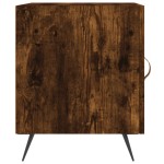 vidaXL Noptiere, 2 buc., stejar fumuriu, 40x40x50 cm, lemn compozit vidaXL Noptiere, 2 buc., stejar fumuriu, 40x40x50 cm, lemn compozit