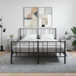 vidaXL Noptiere, 2 buc., gri sonoma, 40x40x50 cm, lemn compozit vidaXL Noptiere, 2 buc., gri sonoma, 40x40x50 cm, lemn compozit