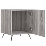vidaXL Noptiere, 2 buc., gri sonoma, 40x40x50 cm, lemn compozit vidaXL Noptiere, 2 buc., gri sonoma, 40x40x50 cm, lemn compozit