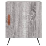 vidaXL Noptiere, 2 buc., gri sonoma, 40x40x50 cm, lemn compozit vidaXL Noptiere, 2 buc., gri sonoma, 40x40x50 cm, lemn compozit