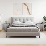 vidaXL Noptiere, 2 buc., gri sonoma, 40x40x50 cm, lemn compozit vidaXL Noptiere, 2 buc., gri sonoma, 40x40x50 cm, lemn compozit