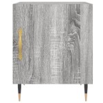 vidaXL Noptiere, 2 buc., gri sonoma, 40x40x50 cm, lemn compozit vidaXL Noptiere, 2 buc., gri sonoma, 40x40x50 cm, lemn compozit
