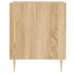vidaXL Noptiere, 2 buc., stejar sonoma, 40x40x50 cm, lemn compozit