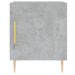 vidaXL Noptiere, 2 buc., gri beton, 40x40x50 cm, lemn compozit vidaXL Noptiere, 2 buc., gri beton, 40x40x50 cm, lemn compozit