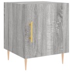 vidaXL Noptiere, 2 buc., gri sonoma, 40x40x50 cm, lemn compozit