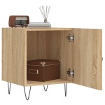 vidaXL Noptiere, 2 buc., stejar sonoma, 40x40x50 cm, lemn compozit vidaXL Noptiere, 2 buc., stejar sonoma, 40x40x50 cm, lemn compozit
