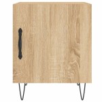 vidaXL Noptiere, 2 buc., stejar sonoma, 40x40x50 cm, lemn compozit vidaXL Noptiere, 2 buc., stejar sonoma, 40x40x50 cm, lemn compozit