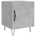 vidaXL Noptiere, 2 buc., gri beton, 40x40x50 cm, lemn compozit vidaXL Noptiere, 2 buc., gri beton, 40x40x50 cm, lemn compozit