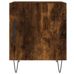 vidaXL Noptiere, 2 buc., stejar fumuriu, 40x40x50 cm, lemn compozit vidaXL Noptiere, 2 buc., stejar fumuriu, 40x40x50 cm, lemn compozit