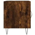 vidaXL Noptiere, 2 buc., stejar fumuriu, 40x40x50 cm, lemn compozit vidaXL Noptiere, 2 buc., stejar fumuriu, 40x40x50 cm, lemn compozit