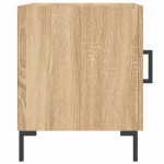 vidaXL Noptiere, 2 buc., stejar sonoma, 40x40x50 cm, lemn compozit vidaXL Noptiere, 2 buc., stejar sonoma, 40x40x50 cm, lemn compozit