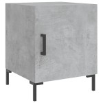 vidaXL Noptiere, 2 buc., gri beton, 40x40x50 cm, lemn compozit vidaXL Noptiere, 2 buc., gri beton, 40x40x50 cm, lemn compozit