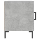 vidaXL Noptiere, 2 buc., gri beton, 40x40x50 cm, lemn compozit vidaXL Noptiere, 2 buc., gri beton, 40x40x50 cm, lemn compozit