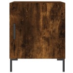 vidaXL Noptiere, 2 buc., stejar fumuriu, 40x40x50 cm, lemn compozit vidaXL Noptiere, 2 buc., stejar fumuriu, 40x40x50 cm, lemn compozit