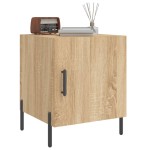 vidaXL Noptiere, 2 buc., stejar sonoma, 40x40x50 cm, lemn compozit vidaXL Noptiere, 2 buc., stejar sonoma, 40x40x50 cm, lemn compozit