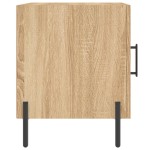 vidaXL Noptiere, 2 buc., stejar sonoma, 40x40x50 cm, lemn compozit vidaXL Noptiere, 2 buc., stejar sonoma, 40x40x50 cm, lemn compozit