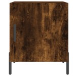 vidaXL Noptiere, 2 buc., stejar fumuriu, 40x40x50 cm, lemn compozit vidaXL Noptiere, 2 buc., stejar fumuriu, 40x40x50 cm, lemn compozit