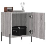 vidaXL Noptiere, 2 buc., gri sonoma, 40x40x50 cm, lemn compozit vidaXL Noptiere, 2 buc., gri sonoma, 40x40x50 cm, lemn compozit