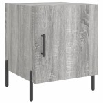 vidaXL Noptiere, 2 buc., gri sonoma, 40x40x50 cm, lemn compozit vidaXL Noptiere, 2 buc., gri sonoma, 40x40x50 cm, lemn compozit