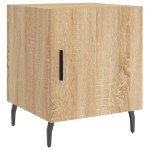 vidaXL Noptiere, 2 buc., stejar sonoma, 40x40x50 cm, lemn compozit vidaXL Noptiere, 2 buc., stejar sonoma, 40x40x50 cm, lemn compozit