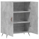 vidaXL Dulap, gri beton, 69,5x34x90 cm, lemn compozit vidaXL Dulap, gri beton, 69,5x34x90 cm, lemn compozit