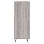 vidaXL Dulap, gri sonoma, 69,5x34x90 cm, lemn compozit