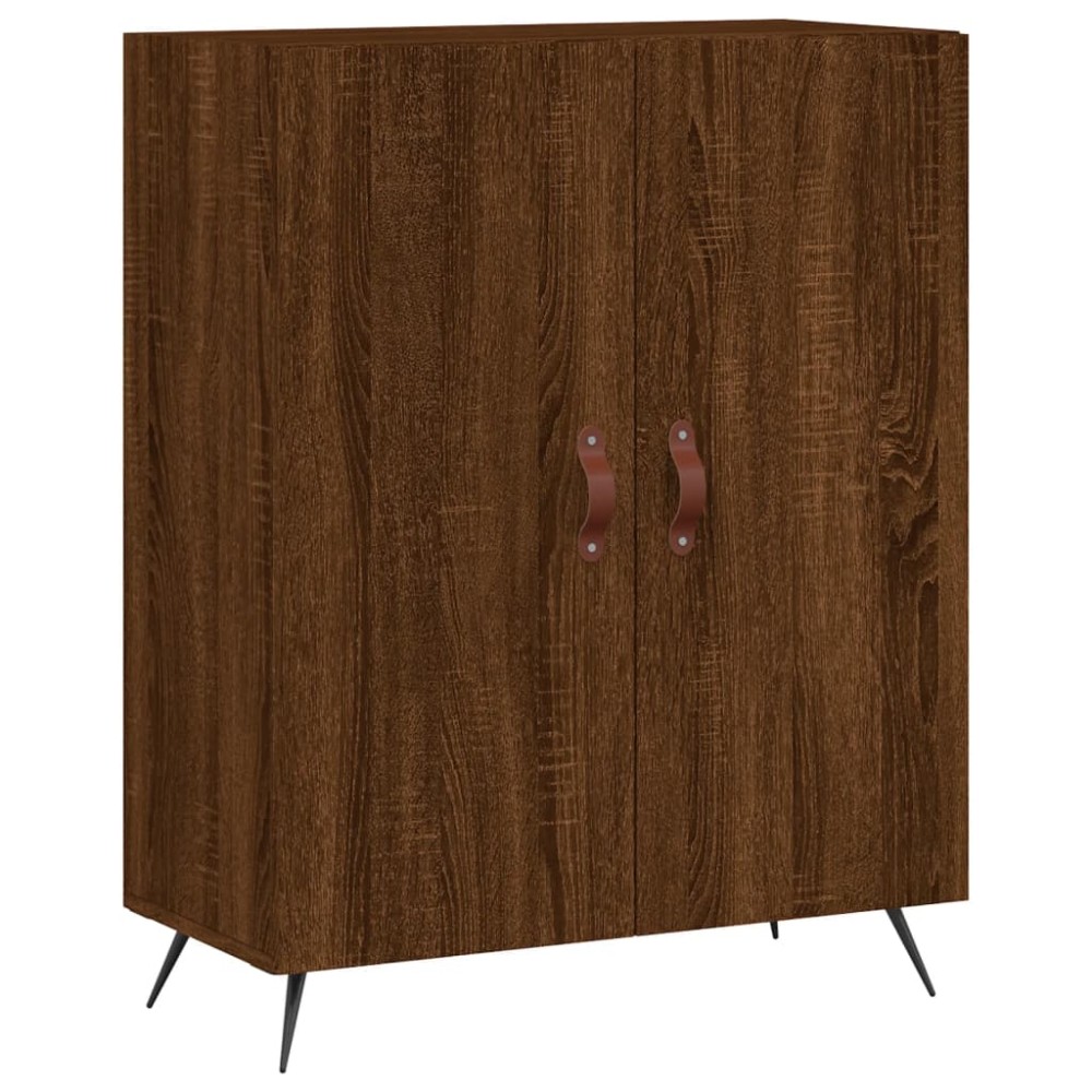 vidaXL Dulap, stejar maro, 69,5x34x90 cm, lemn prelucrat