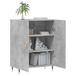 vidaXL Dulap, gri beton, 69,5x34x90 cm, lemn compozit vidaXL Dulap, gri beton, 69,5x34x90 cm, lemn compozit