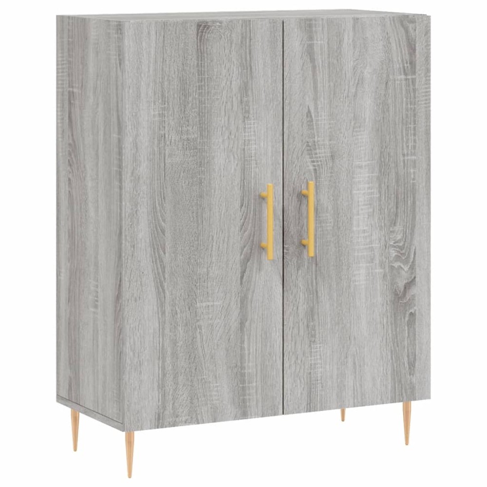 vidaXL Dulap, gri sonoma, 69,5x34x90 cm, lemn compozit