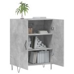 vidaXL Dulap, gri beton, 69,5x34x90 cm, lemn compozit vidaXL Dulap, gri beton, 69,5x34x90 cm, lemn compozit