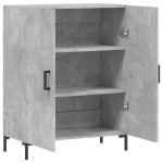 vidaXL Dulap, gri beton, 69,5x34x90 cm, lemn compozit