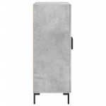 vidaXL Dulap, gri beton, 69,5x34x90 cm, lemn compozit