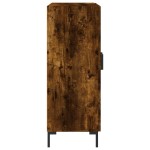 vidaXL Dulap, stejar fumuriu, 69,5x34x90 cm, lemn compozit
