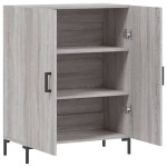 vidaXL Dulap, gri sonoma, 69,5x34x90 cm, lemn compozit vidaXL Dulap, gri sonoma, 69,5x34x90 cm, lemn compozit
