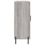 vidaXL Dulap, gri sonoma, 69,5x34x90 cm, lemn compozit