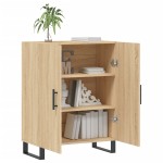 vidaXL Dulap, stejar sonoma, 69,5x34x90 cm, lemn compozit