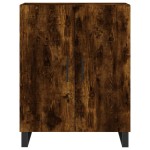 vidaXL Dulap, stejar fumuriu, 69,5x34x90 cm, lemn compozit