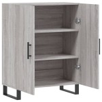 vidaXL Dulap, gri sonoma, 69,5x34x90 cm, lemn compozit